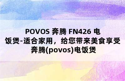 POVOS 奔腾 FN426 电饭煲-适合家用，给您带来美食享受 奔腾(povos)电饭煲